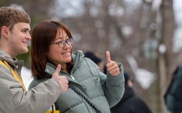 Sailors From Naval Air Facility Misawa participate in the 2026 Sapporo Snow Festival