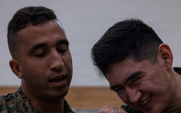 U.S. Marines conduct Marine Corps Martial Arts Program grey belt training