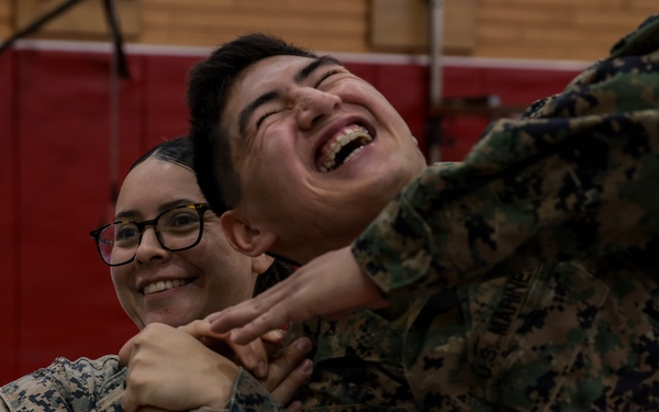 U.S. Marines conduct Marine Corps Martial Arts Program grey belt training