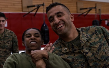 U.S. Marines conduct Marine Corps Martial Arts Program grey belt training