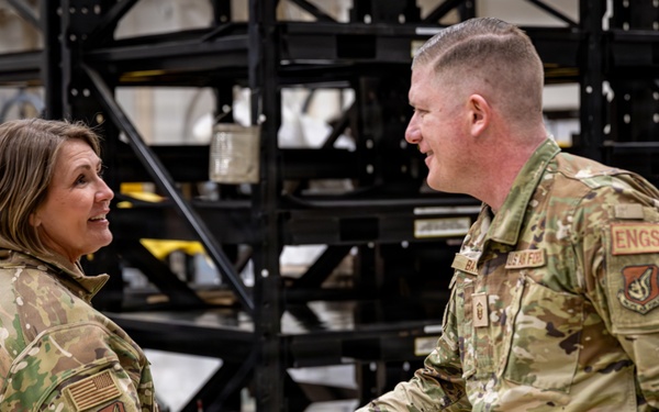 PACAF Command Chief Visits Misawa Air Base