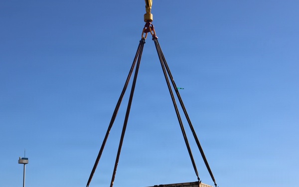 U.S. Army vehicles arrive in Busan during KRF exercise