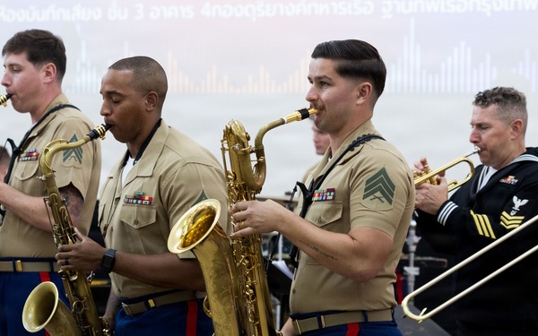 III MEF Band Performs with Royal Thai Navy
