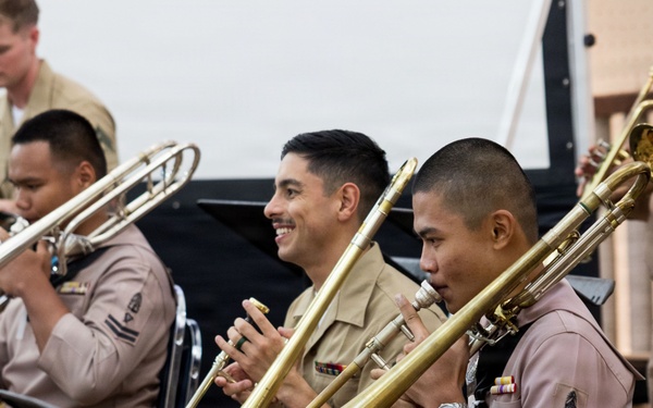 III MEF Band Performs with Royal Thai Navy
