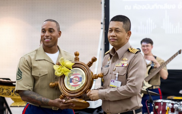 III MEF Band Performs with Royal Thai Navy