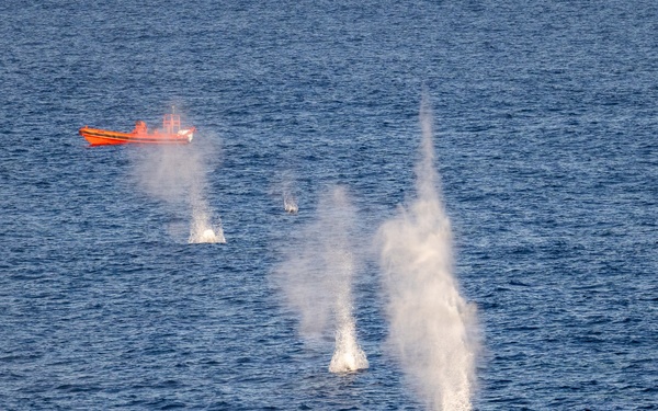 11th MEU Marines, Sailors Conduct a Live-Fire Integration Range Aboard USS Comstock