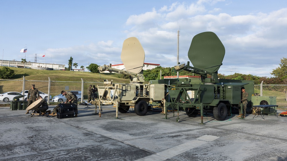 III MEF Marines Conduct Satellite Communication Electromagnetic Interference Training