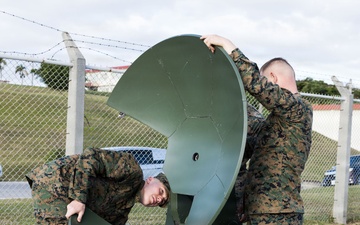 III MEF Marines Conduct Satellite Communication Electromagnetic Interference Training