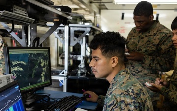 III MEF Marines Conduct Satellite Communication Electromagnetic Interference Training