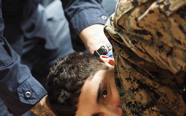 11th MEU Marines, Sailors Conduct Mass Casualty Exercise