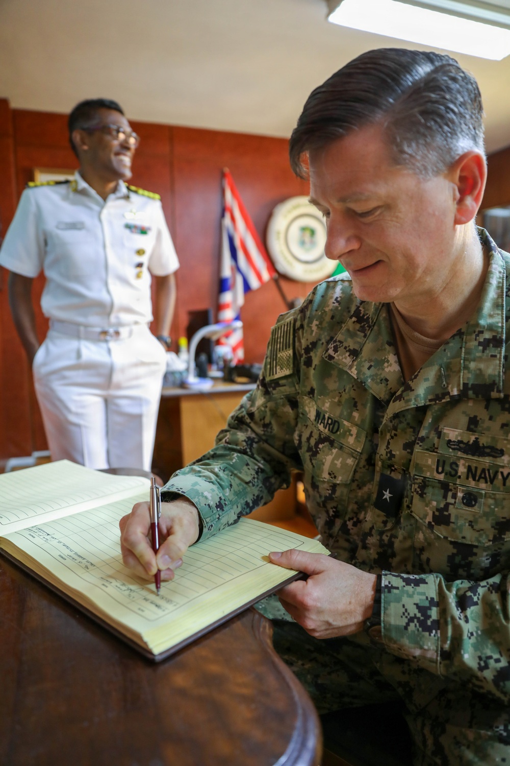 Senior U.S. Leaders Meet with Mauritius Leadership During Cutlass Express 2026