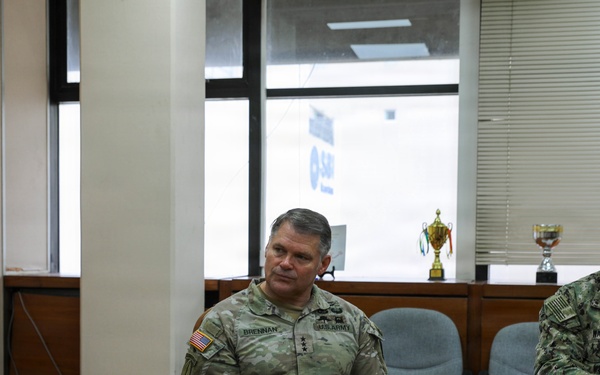 Senior U.S. Leaders Meet with Mauritius Leadership During Cutlass Express 2026