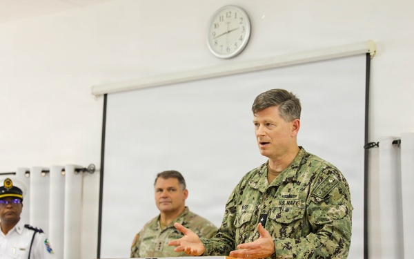 Senior U.S. Leaders Meet with Mauritius Leadership During Cutlass Express 2026