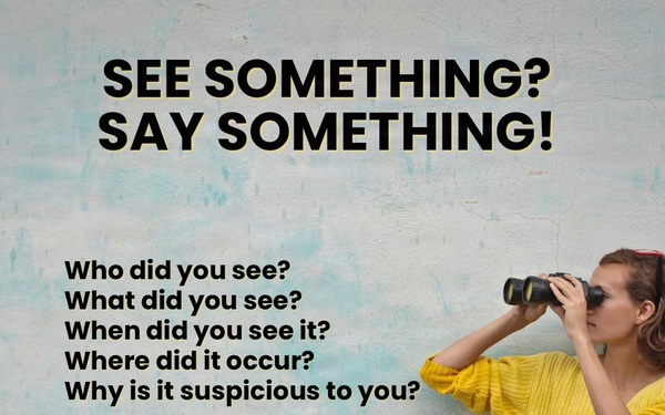 See Something, Say Something