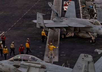 Abraham Lincoln Conducts Routine Flight Operations