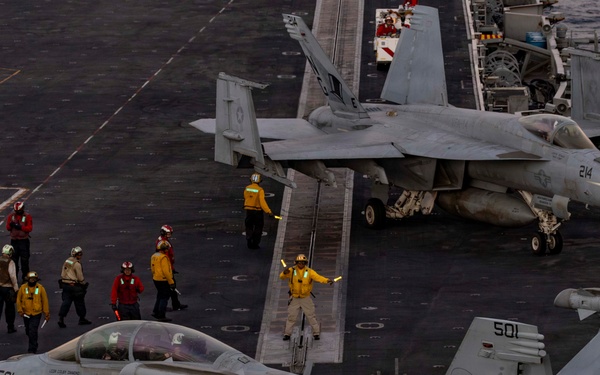 Abraham Lincoln Conducts Routine Flight Operations