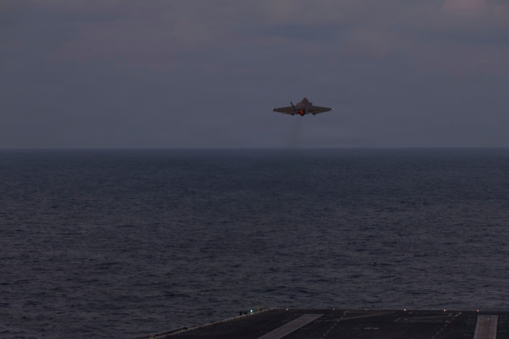 Abraham Lincoln Conducts Routine Flight Operations