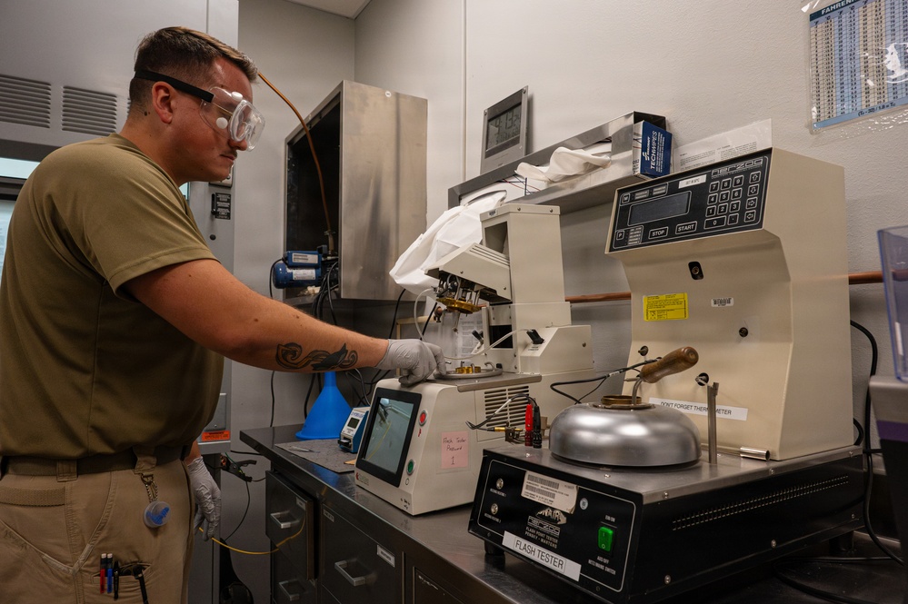 379th ELRS performs fuel testing