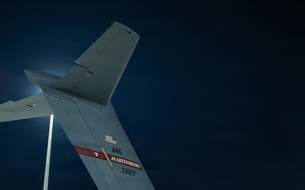 379 EMDS Airmen secure patients aboard C-17 Globemaster III aircraft