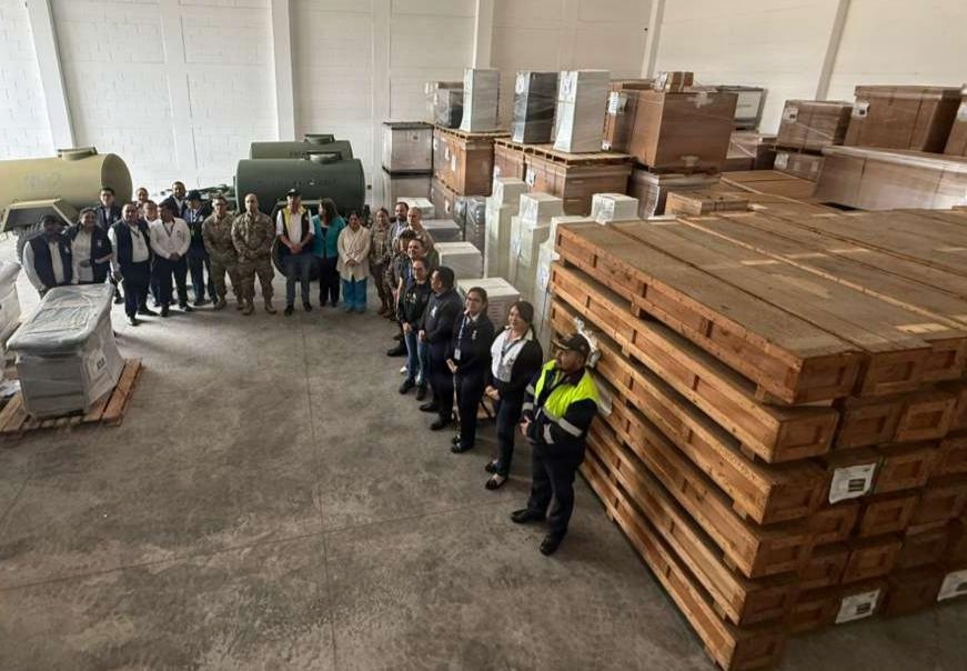 CAT 4361 and U.S SOUTHCOM Humanitarian Assistance Program Donated Excess Property &amp; Equipment in Esquipulas, Guatemala