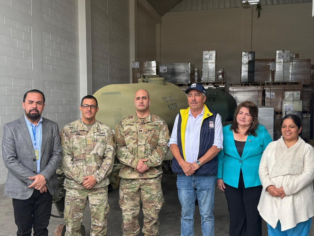 CAT 4361 and U.S SOUTHCOM Humanitarian Assistance Program Donated Excess Property &amp; Equipment in Esquipulas, Guatemala