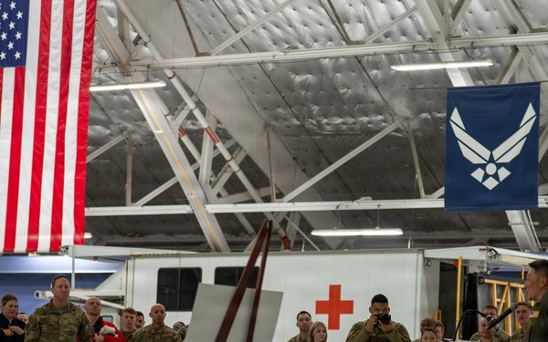 From dugout to hangar: Washington Nationals visit Andrews