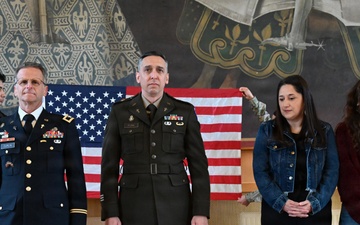 USAG Stuttgart celebrates Chaplain (Maj.) Bryan Funk's promotion