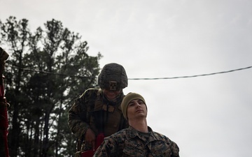 2nd Marine Logistics Group Headquarters and Service Battalion Conducts Security Control Point Training