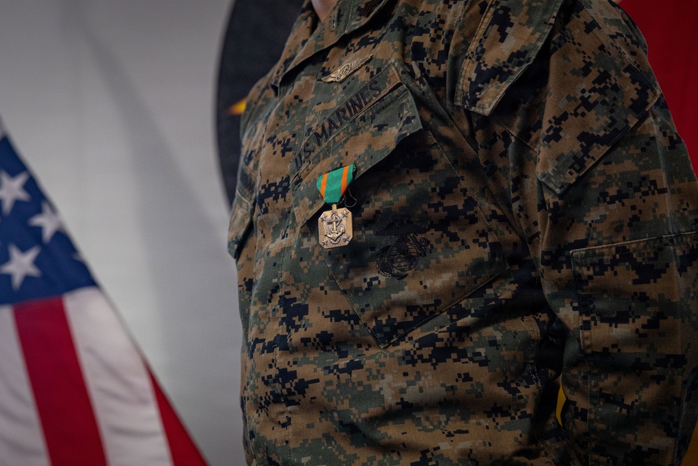 2nd MLG Commanding General Recognizes, Awards Marines
