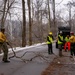 U.S. Forest Service Cut and Toss Crews Clear Debris after Winter Storms in Tennessee