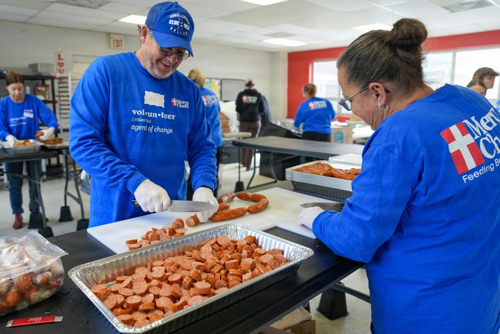 Mercy Chefs Prepare Food