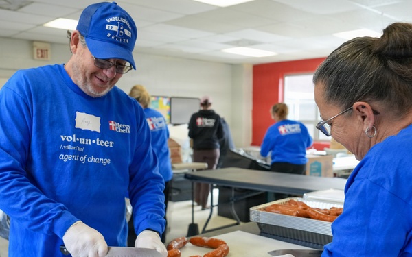 Mercy Chefs Prepare Food