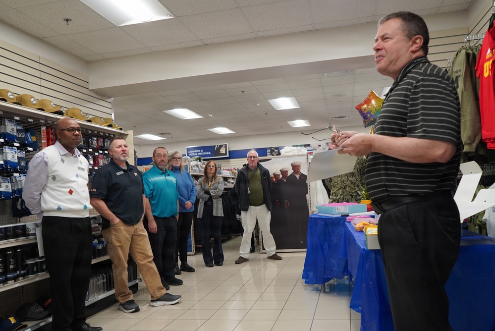 Store Associates recognized for exceptional customer service at Naval Weapons Station Yorktown's Navy Exchange Mini- Mart