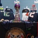 CBP Office of Trade gives press conference on Intellectual Property Rights in preparation for Super Bowl LX