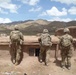 Soldiers watching the ridgelines