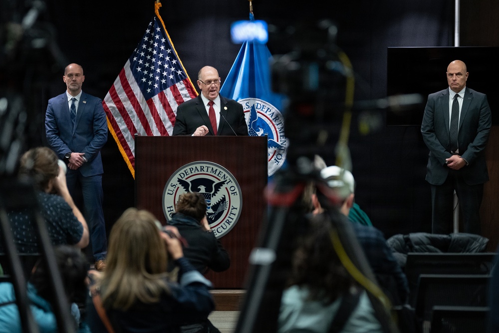 DHS Press Conference at Minneapolis, Minn., February 4, 2026