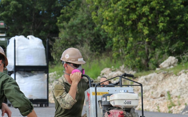 NMCB 133 Deployed to Guam