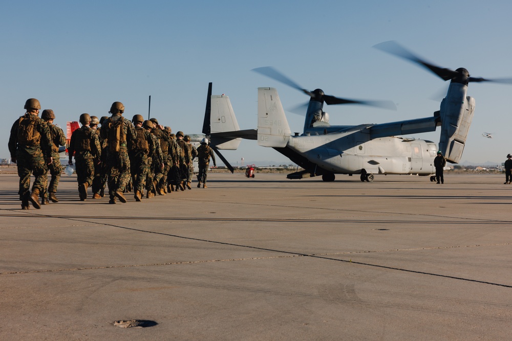 VMX-1 Fire Familiarization Training