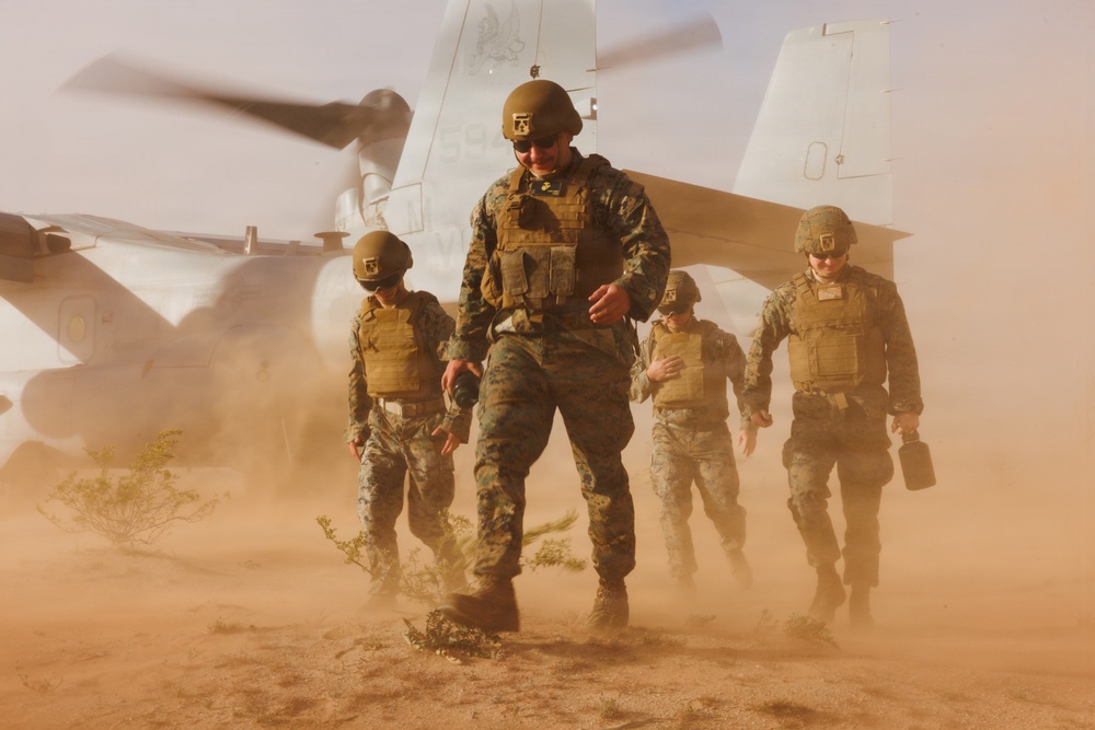 VMX-1 Fire Familiarization Training