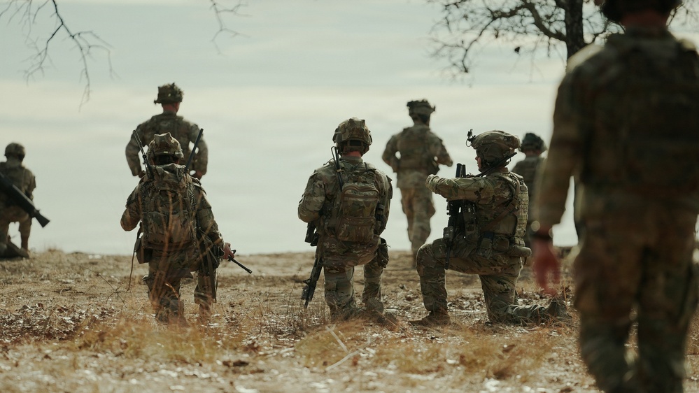 Bravo Company, 2nd Battalion, 504th Parachute Infantry Regiment Live-Fire Exercise