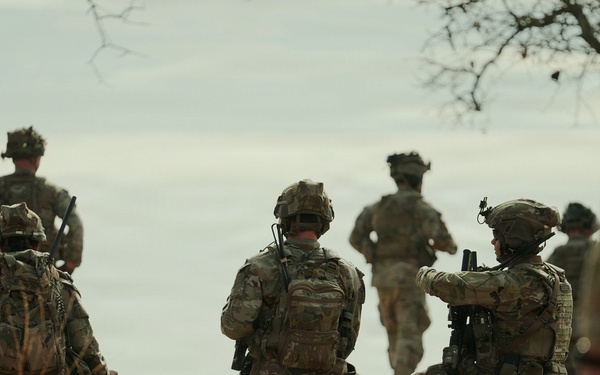 Bravo Company, 2nd Battalion, 504th Parachute Infantry Regiment Live-Fire Exercise