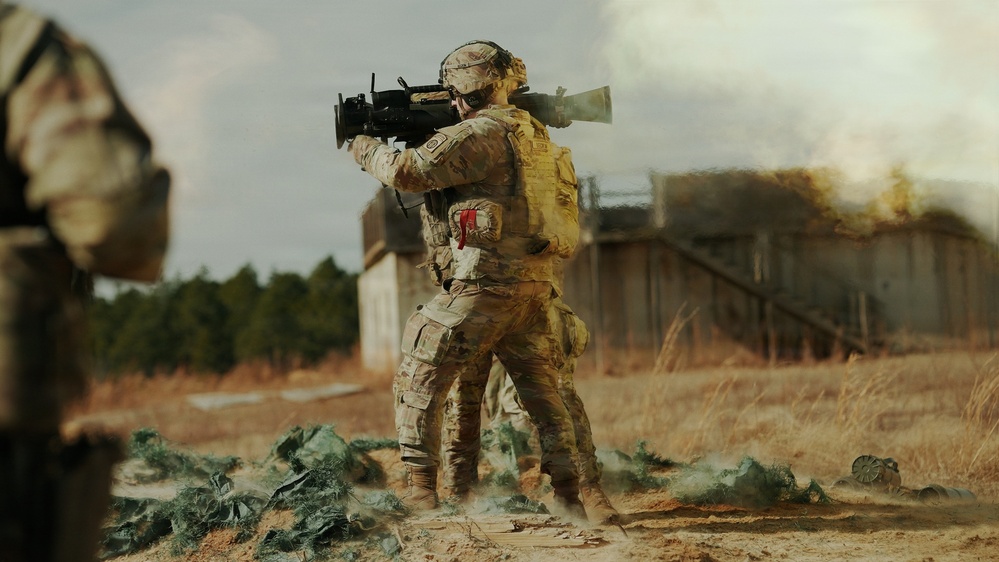 Bravo Company, 2nd Battalion, 504th Parachute Infantry Regiment Live-Fire Exercise