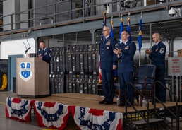 Chief Master Sgt. Vincent Fasano Assumes Responsibility as Command Chief of the 109th Airlift Wing