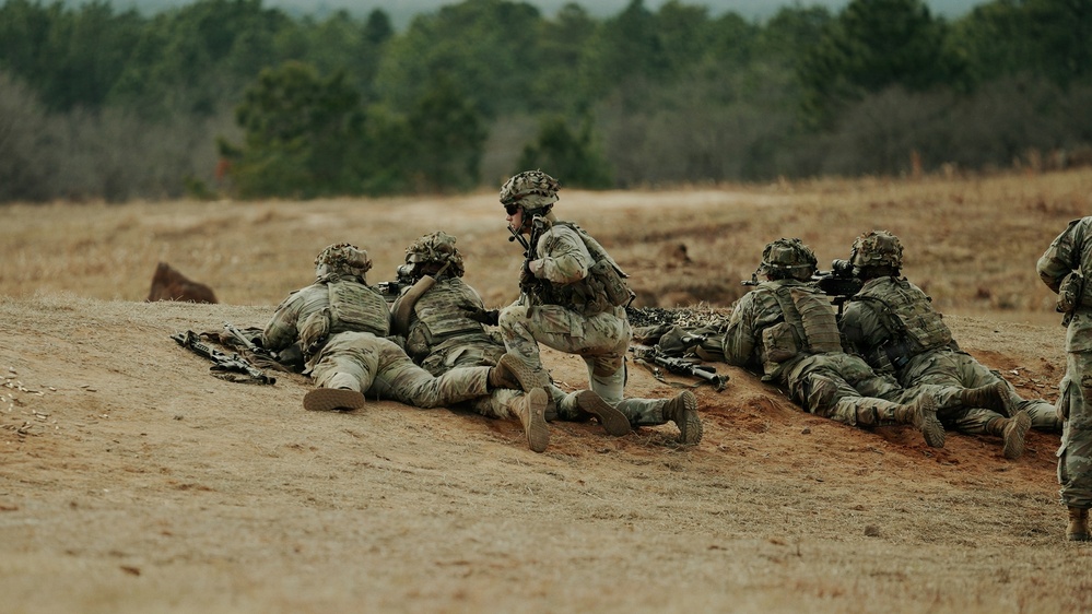 Bravo Company, 2nd Battalion, 504th Parachute Infantry Regiment Live-Fire Exercise