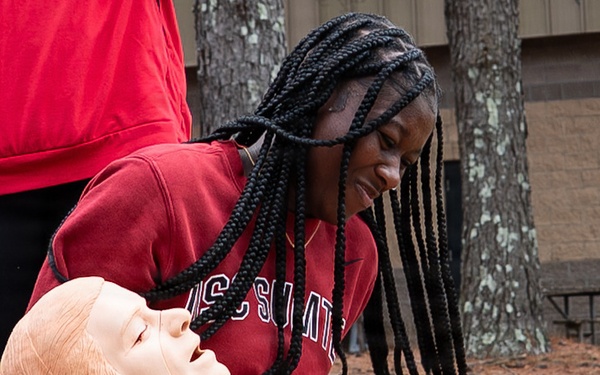Weasel EOD, USC Sumter Softball Hit Home Run with Team-Building Exercise