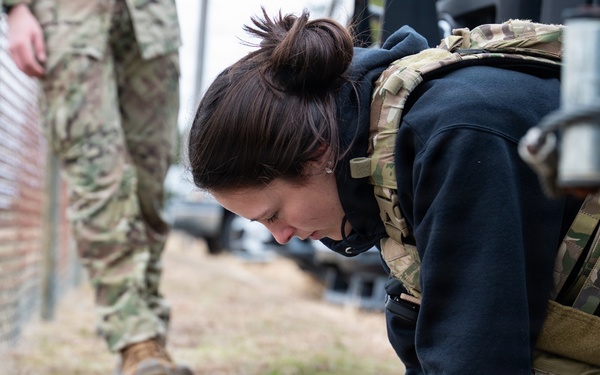 Weasel EOD, USC Sumter Softball Hit Home Run with Team-Building Exercise