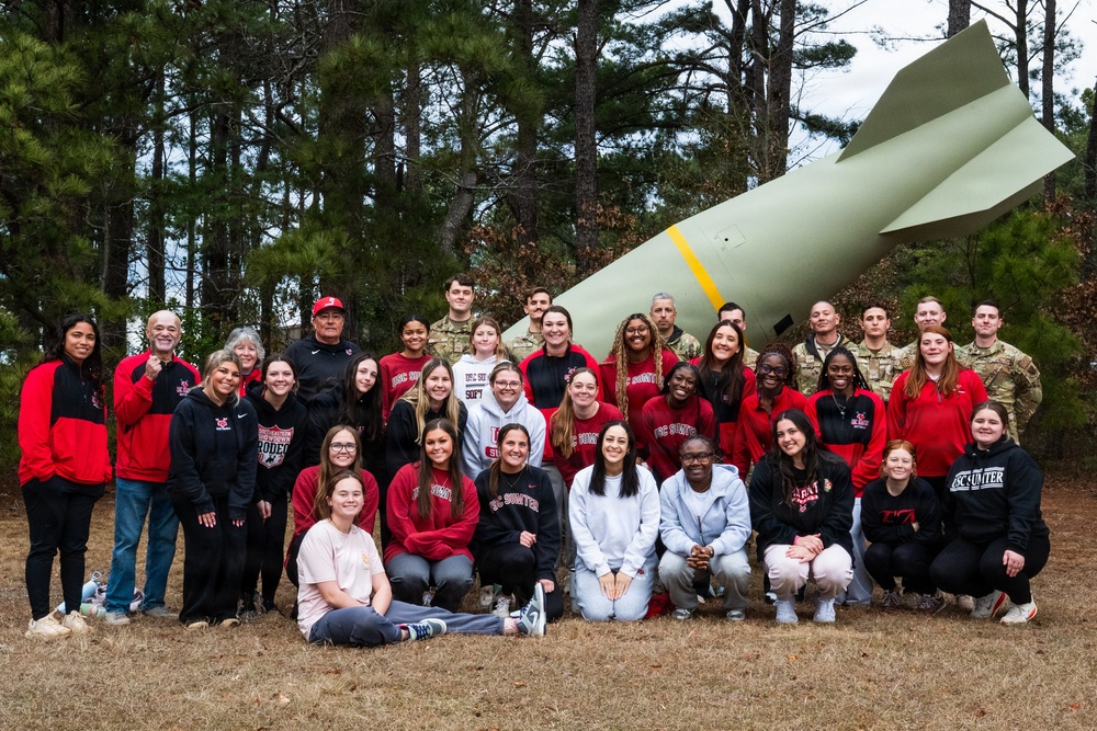 Weasel EOD, USC Sumter Softball Hit Home Run with Team-Building Exercise