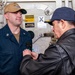 Rear Adm. Cahill Visits USS Nitze