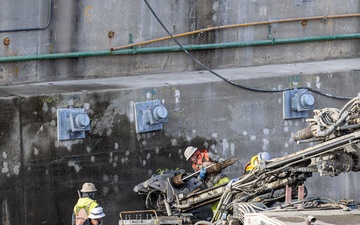 Dry Dock 4 Seismic Retrofit Achieves Major Milestones, Bolsters Naval Readiness