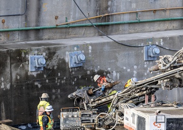 Dry Dock 4 Seismic Retrofit Achieves Major Milestones, Bolsters Naval Readiness